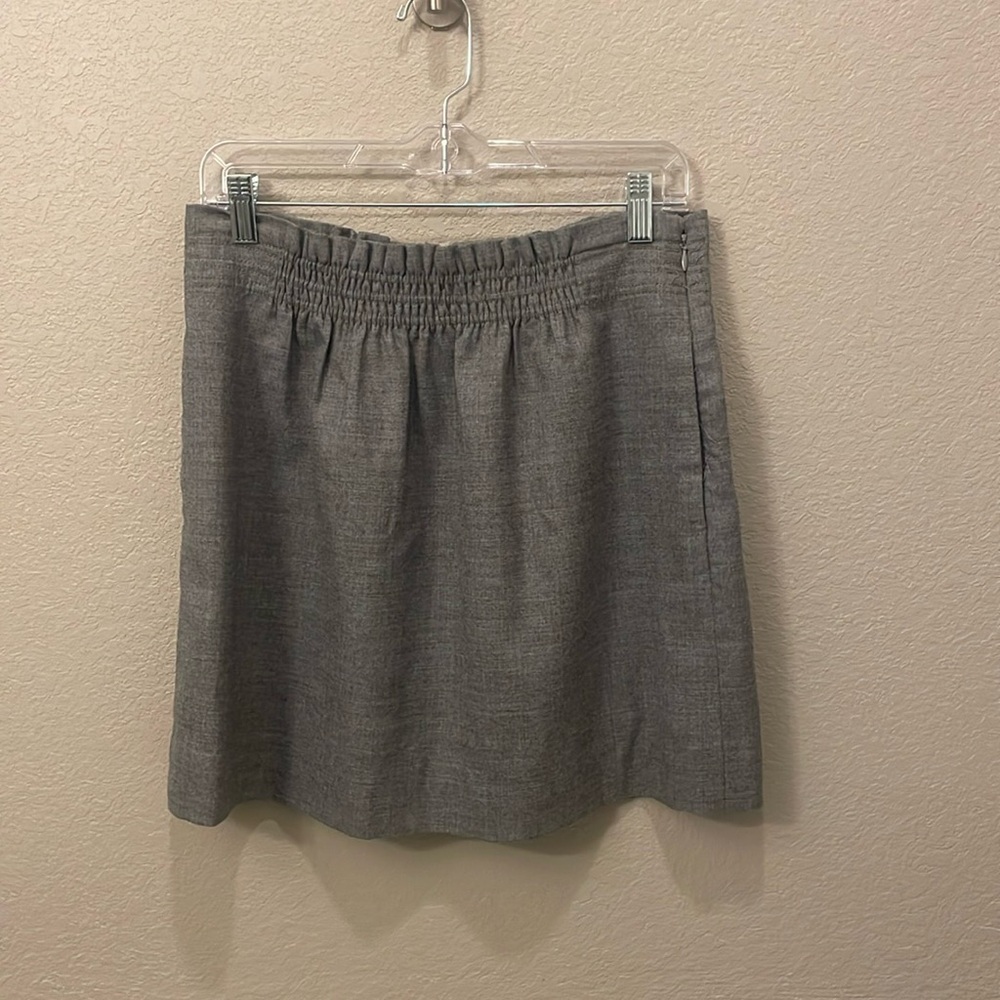 J. Crew Paperbag Waist Wool-blend Winter Skirt